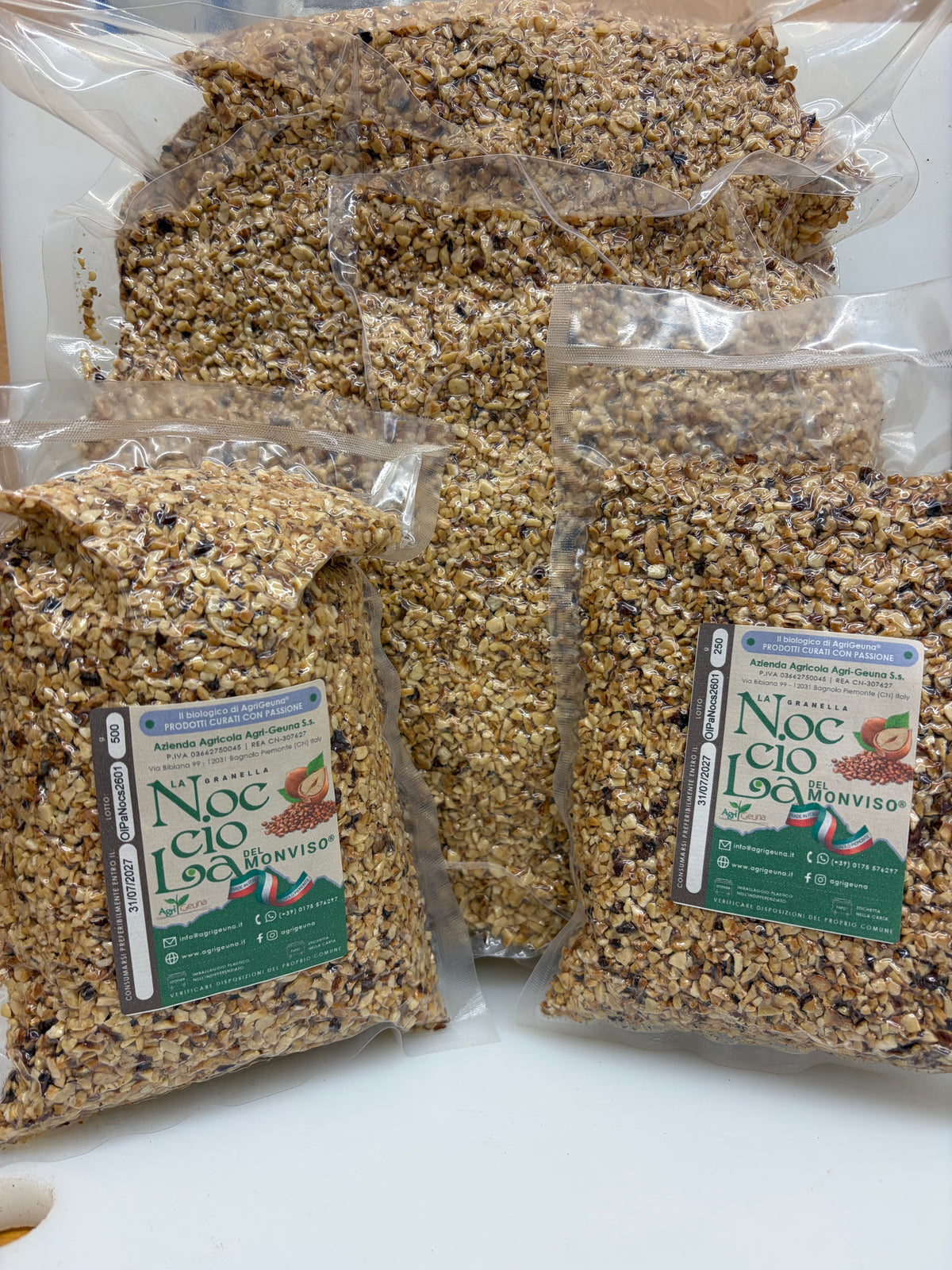Granella „Nocciola del Monviso“® | Bio-Betrieb Agri-Geuna®