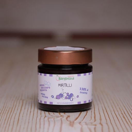 Composta senza zuccheri al mirtillo