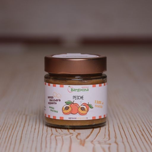 Composta senza zuccheri alla pesca