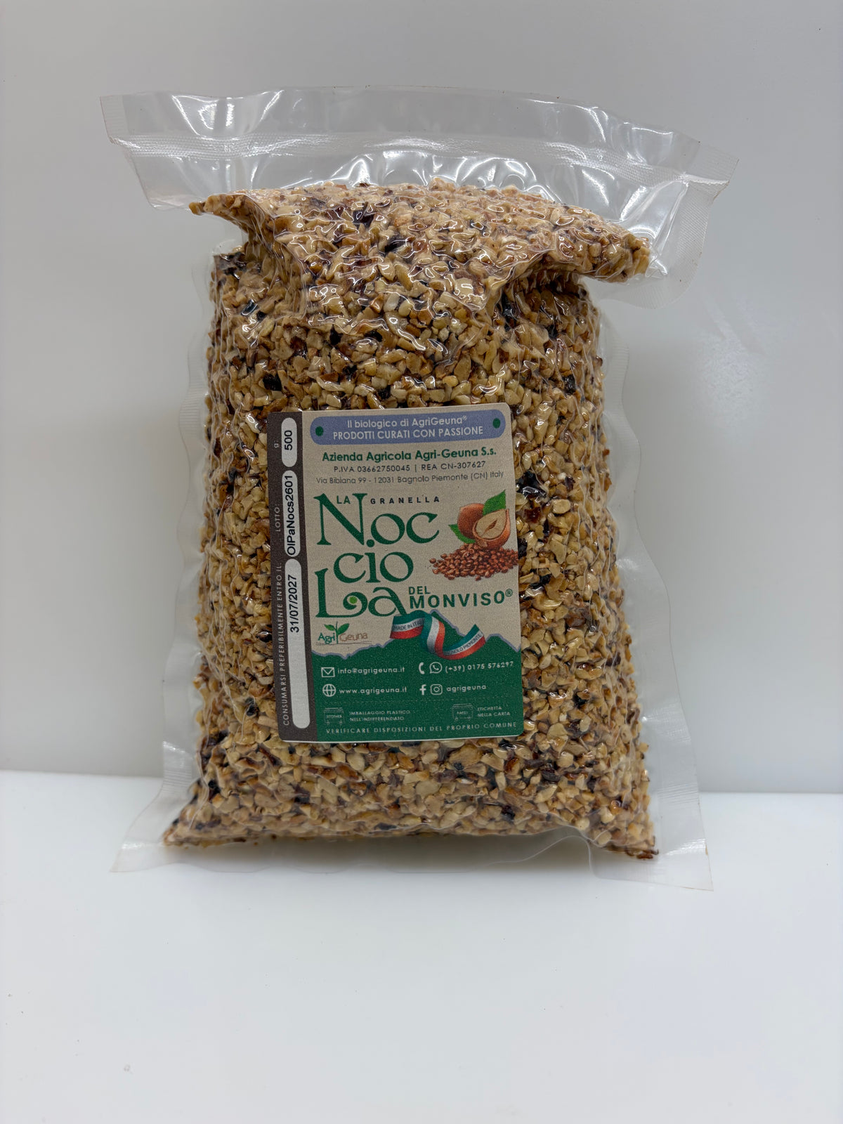 Granella „Nocciola del Monviso“® | Bio-Betrieb Agri-Geuna®