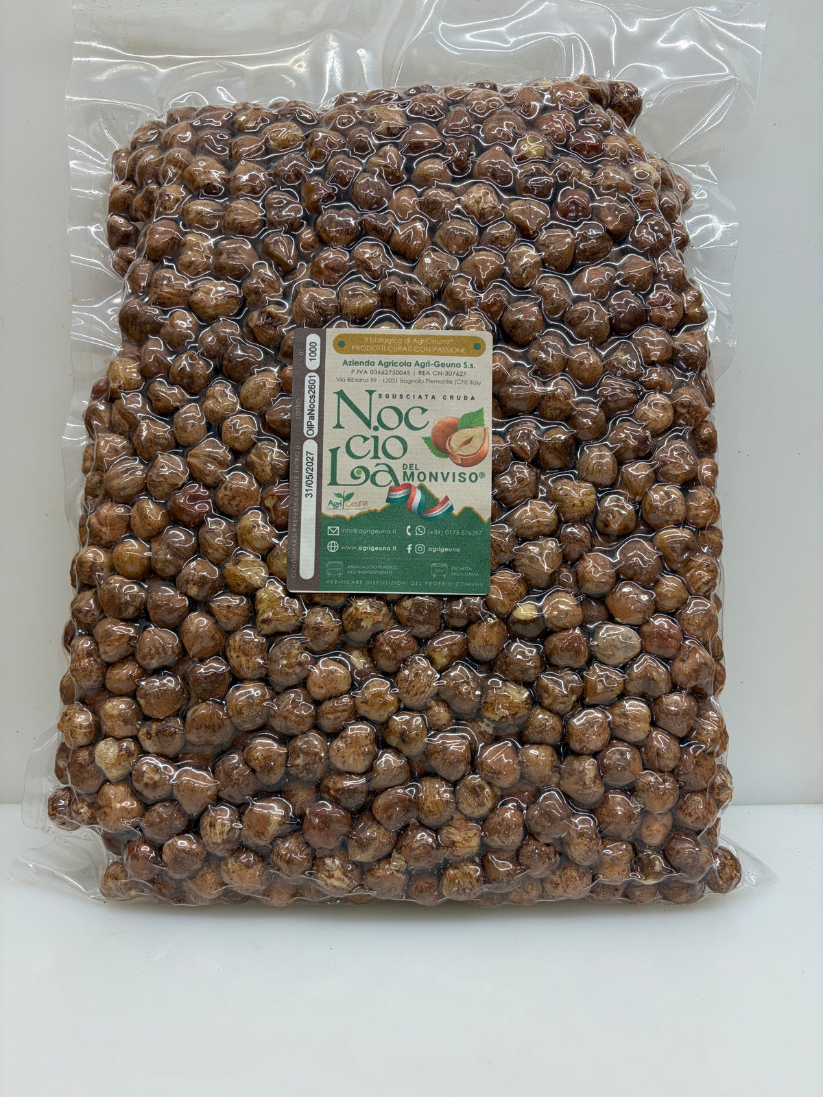 "Nocciola del Monviso"® GESCHÄLGT ROT | Azienda Bio Agri-Geuna®