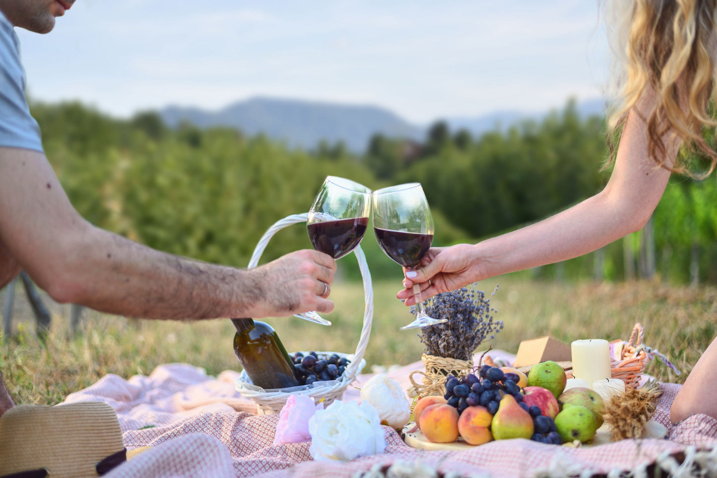 Picnic tra i noccioleti